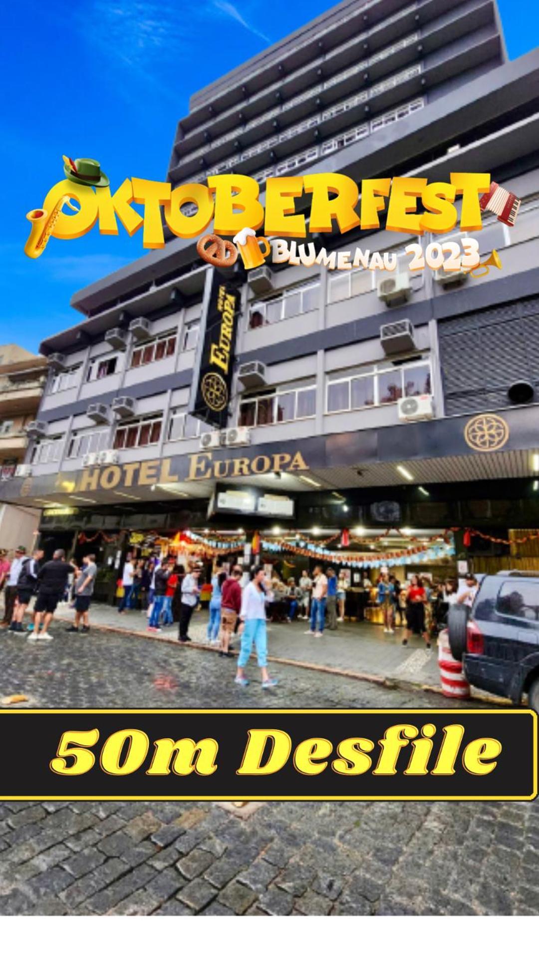 Hotel Europa Blumenau Dış mekan fotoğraf